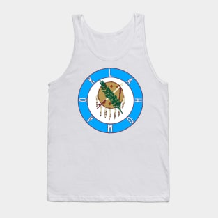 Oklahoma Flag Decal Tank Top